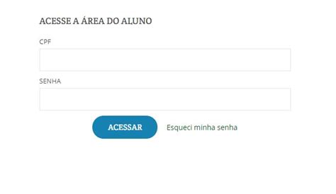 Area do Aluno: Login .